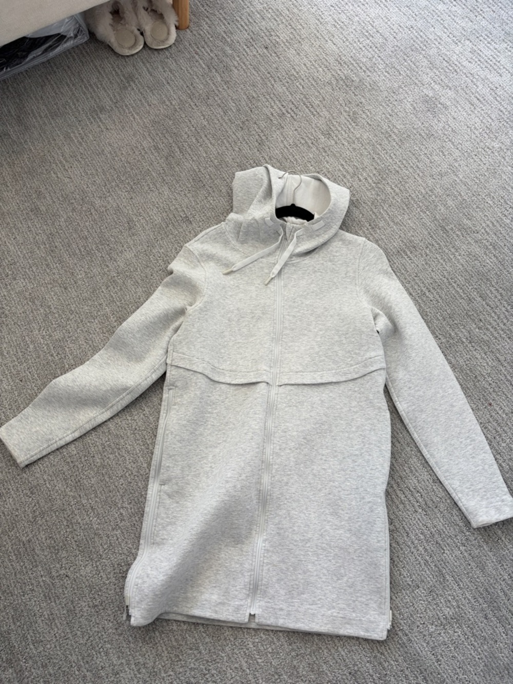 Lululemon grey zip up jacket